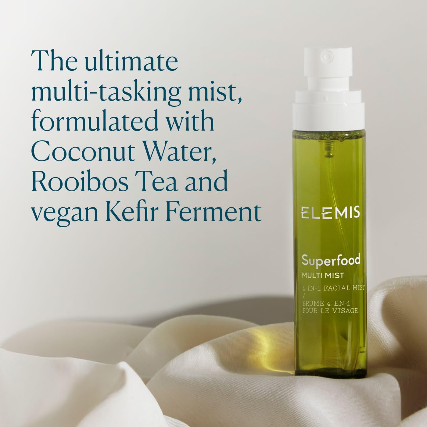 ELEMIS Superfood Multi Mist; Priming, Toning, and Setting Facial Spray, 3.3 Fl Oz