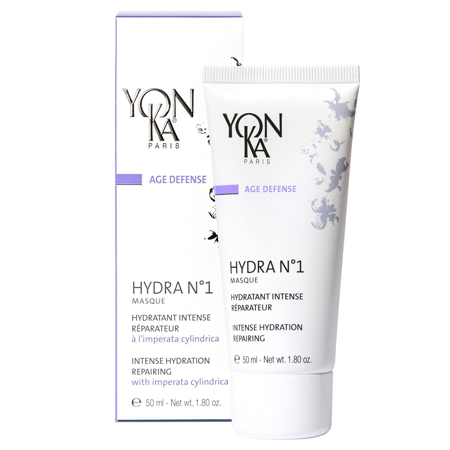 Yonka Hydra No. 1 Masque | Hydrating Face Mask with Vitamin C and Aloe Vera | Overnight Anti-Aging Treatment | For Normal to Dry Skin | Paraben-Free | 1.80 oz