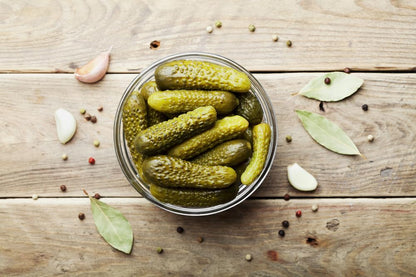 Sanniti Cornichons | Imported from Spain | Perfect for Charcuterie Boards, in a Salad, or as a Snack | Packed in Vinegar and Salt Brine, 12.3 oz (12.3 oz, 1, Count)