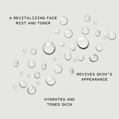 Keys Soulcare Reviving Aura Mist, Revitalizing Facial Spray Hydrates, Tones, Refreshes & Renews Skin, Vegan, Cruelty-Free, Rose Scent, 3.72 Fl Oz