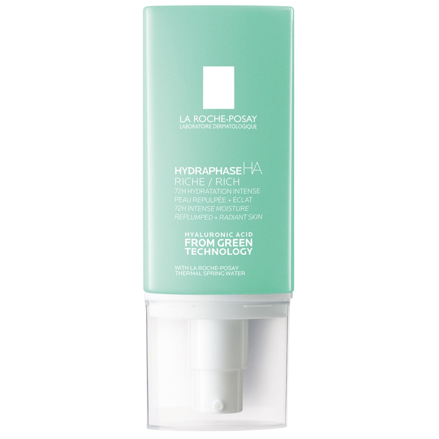 La Roche-Posay Hydraphase HA Rich, Hyaluronic Acid Face Moisturizer for Dry Skin with 72HR Hydration, Oil Free & Non-Comedogenic, 50 ML , 1.69 fl. oz.
