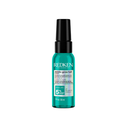 Redken Acidic Grow Full Instant Densifying Spray - Lightweight Root-Lift Hair Spray for Fuller, Thicker-Looking Hair, With Azelaic Acid, Heat Protection up to 450°F