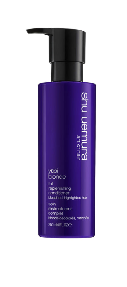 shu uemura art of hair Yubi Blonde Nourishing Conditioner For Blonde Hair - Prevents Breakage and Split Ends, Nourishes and Adds Shine, Color Safe