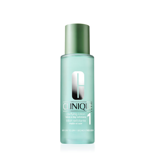 Clinique 3-Step Clarifying Lotion Face Exfoliator 1 | Toner With Witch Hazel + Salicylic Acid | For Very Dry Skin Types