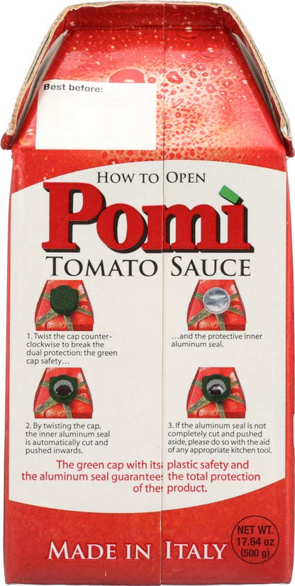 Pomi Sauce Tomato, 17.64 oz (2 Pack)