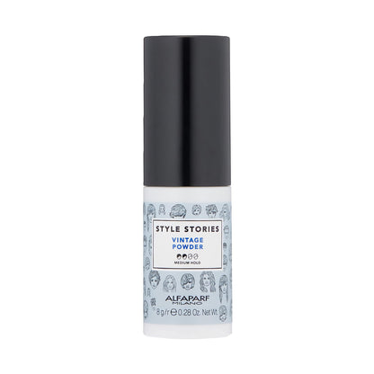 Alfaparf Milano Style Stories Vintage Texturizing Powder - Medium Hold, Lightweight Volumizing Powder - Matte Finish - Adds Volume, Texture and Lift
