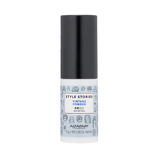 Alfaparf Milano Style Stories Vintage Texturizing Powder - Medium Hold, Lightweight Volumizing Powder - Matte Finish - Adds Volume, Texture and Lift