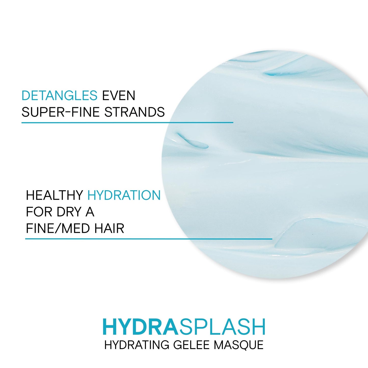 Joico HydraSplash Hydrating Gelée Masque | For Fine, Medium, Dry Hair | Replenish Hydration | Boost Shine | With Sea Kelp & Coconut Water