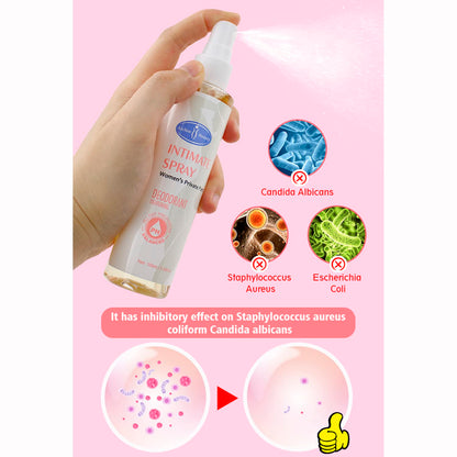 AICHUN BEAUTY Intimate Spray Deodorant Armpits Feet Tightening Vagina PH Balanced Private Part Eliminate Odor Feel Fresh Body 100ml / 3.38fl.oz