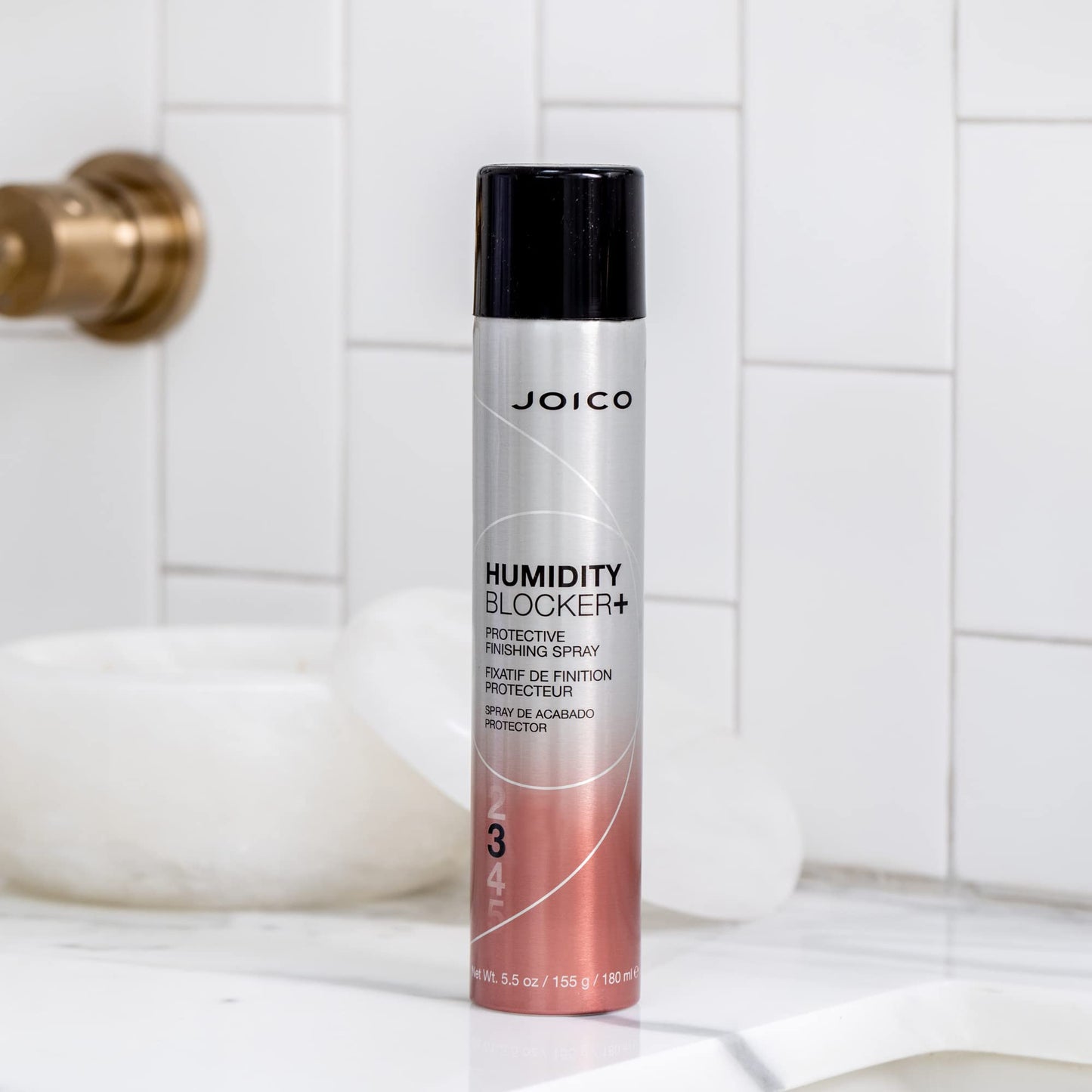 Joico Humidity Blocker+ Protective Finishing Spray | For Most Hair Types | Protect Against Heat, Humidity, & Pollution | Boost Shine | Eliminate Static | Reduce Frizz | Paraben & Sulfate Free