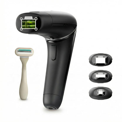 Silk'n 7 IPL Laser Hair Removal Device for Women and Men with Rotating Head, Painless Permanent Hair Reduction at Home for Face and Body in 7 Mins, 3 Smart Attachments and Automatic Skin Sensor, Black