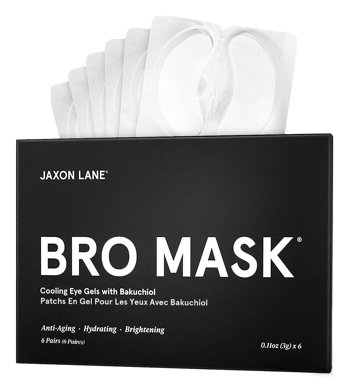 Mens Skin Care Kit 5 Piece Deluxe Facial Skincare Routine Gift Set, Anti Aging Korean Skin Care for Men: Enzyme Powder Face Wash, Moisturizer, SPF 50 Sunscreen, Bro Mask Sheet Masks, Under Eye Patches