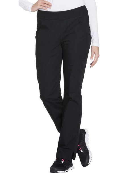 Workwear Originals Women Scrubs Pant Mid Rise Straight Leg Pull-on Cargo WW210