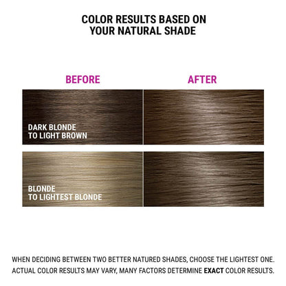 Better Natured Permanent 8BA Blue Ash Blonde Hair Color Dye - Naturally-derived, Vegan & 100% Gray Coverage that Lasts up to 8 Weeks