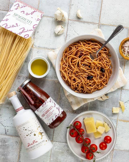 Zia Pia Arrabbiata Tomato Sauce - 15.1 Ounce | Authentic Italian Pasta Sauce | Small Batch | Made in Italy |