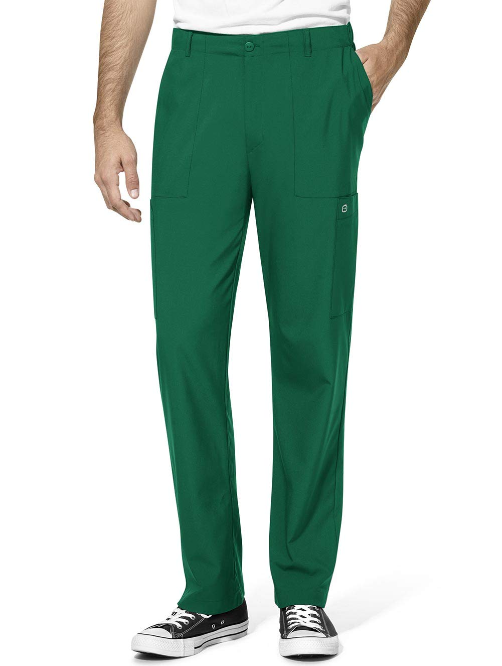WonderWink Men's Big Men's Cargo Pocket Pant Pants, Hunter, 5-XLarge