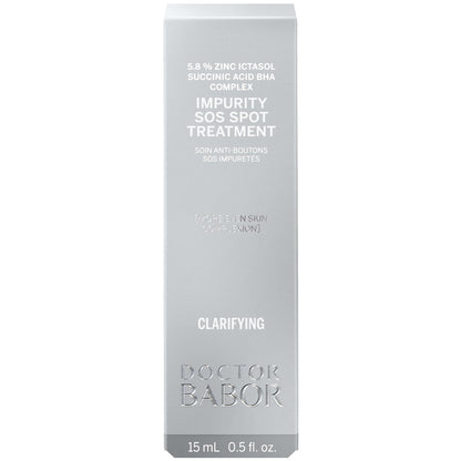 DOCTOR BABOR Impurity SOS Spot Gel – Quick-Action Blemish Care for Pimples, Breakouts & Impurities