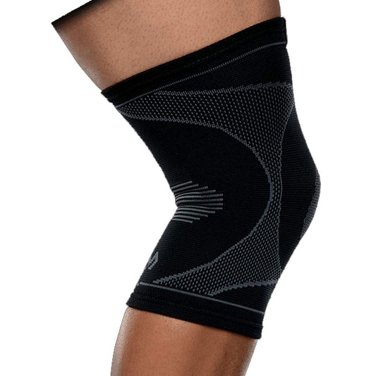 McDavid MD5113-01-35 Knee Sleeve / 4-Way Elastic Black Adult-L