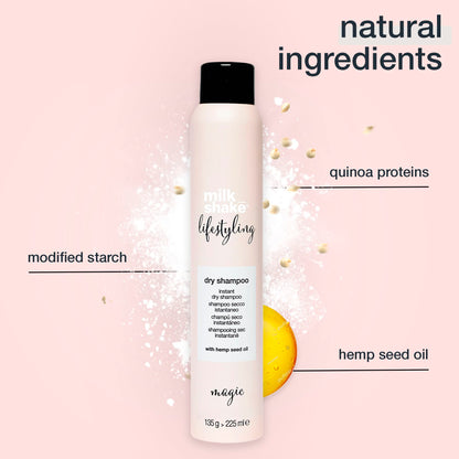 milk_shake Lifestyling Dry Shampoo - Instant Dry Shampoo for Women For Flat, Dry or Oily Hair