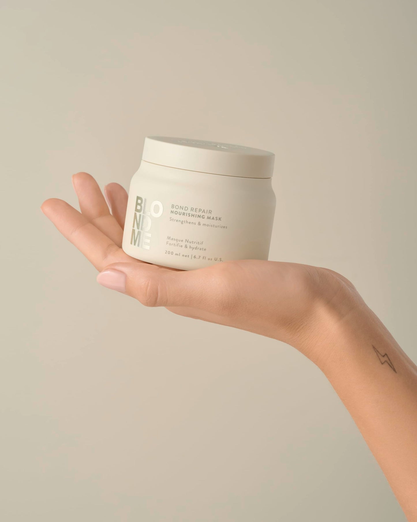 BlondMe Bond Repair Nourishing Mask for Blonde Hair | Intensive Hair Treatment | Adds Moisture and Softness |For Blonde, Lightened, & Grey Hair