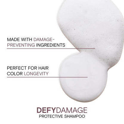Joico Defy Damage Protective Shampoo | For Color-Treated Hair | Strengthen Bonds & Preserve Hair Color | With Moringa Seed Oil & Arginine