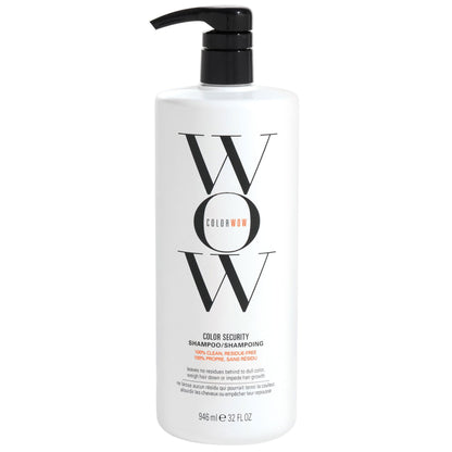 COLOR WOW Color Security Shampoo – Sulfate Free & Residue-Free Formula | Healthy Looking Hair & Scalp | Paraben Free Salon Quality