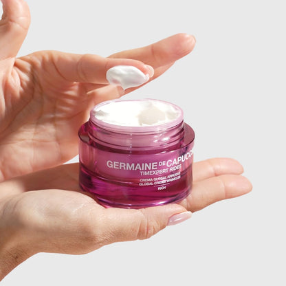 Germaine de Capuccini | TIMEXPERT RIDES Global Cream – Soft | Moisturizer Face Cream - Day and Night - Normal to combination skin with visible lines & wrinkles - 1.7 oz
