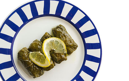 Kontos Dolmas Stuffed Grape Leaves with Rice • Bulk 4lbs•60 Dolmades Per Can-(Perfect appetizers on a Mezze Platter-Charcuterie Board-w/ hummus, tzatziki sauce or dip)-Ready To Eat-Kosher-Vegan Snacks On The Go