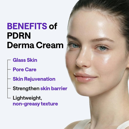 Mediheal Derma Cream - Pore Care Moisturizer with Niacinamide, Adenosine & Squalane - Skin Elasticity Support & Deep Hydration with Lightweight, Non-Greasy Texture (1.69 fl. oz.)