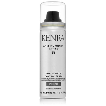 Kenra Anti-Humidity Spray 5 | Frizz & Static Control Spray |72-Hour Humidity Resistance & Protection | Lightweight, Low Hold Formula | Thermal Protection