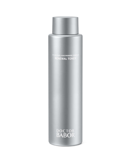 DOCTOR BABOR Renewal Toner, Smoothing & Refining Toner, Rejuvenated Complexion with Retinol & Niacinamides, Even Skin Tone and Texture, 6.76oz