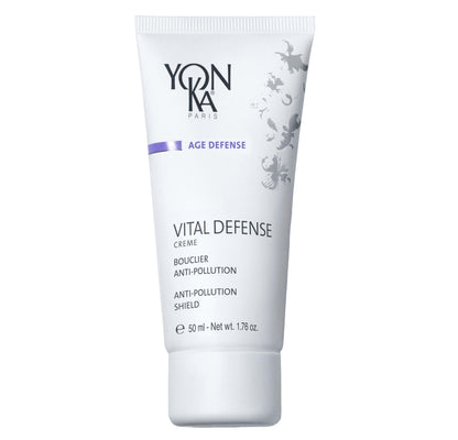 Yonka Paris | Vital Defense Day Cream | Pollution Protection Vitamin C Moisturizer with Myrtle CoQ10 | All Skin Types | 84% Natural Ingredients