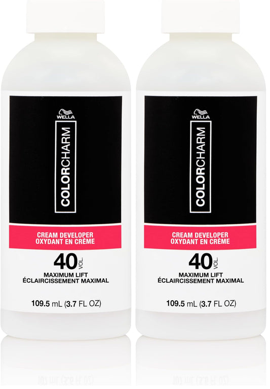 COLORCHARM Cream Hair Color Developers | For Optimal Gray Blending and Rich Multi-Dimensional End Results | Various Sizes