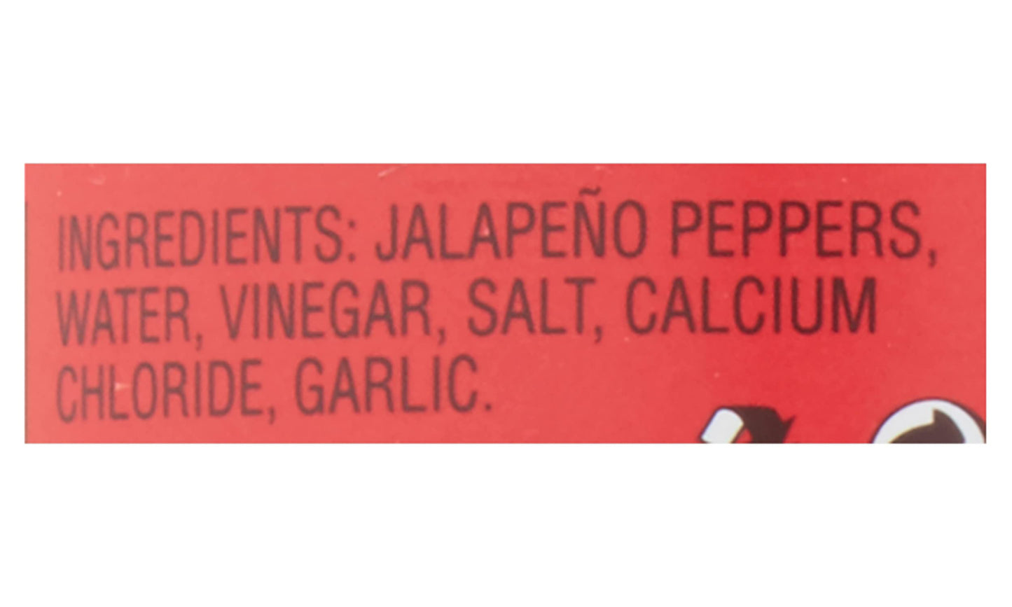 Louisiana Brand Sliced Jalapeno Peppers, 12 Ounce Glass Jar (Pack of 1)
