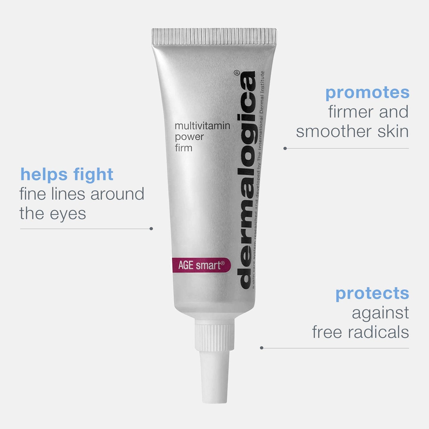 Dermalogica Multivitamin Power Firm Eye Cream for Dark Circles and Puffiness, Anti-Aging Wrinkle Firming Under Eye Treatment with Antioxidant Vitamins