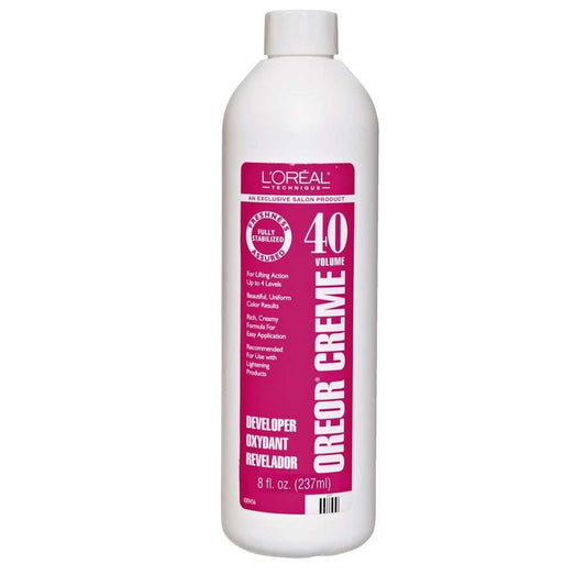 L'Oréal Technique Oreor Developer - Hair Color Developer, Creamy Formula For Uniform Results, Combine With Color of Your Choice