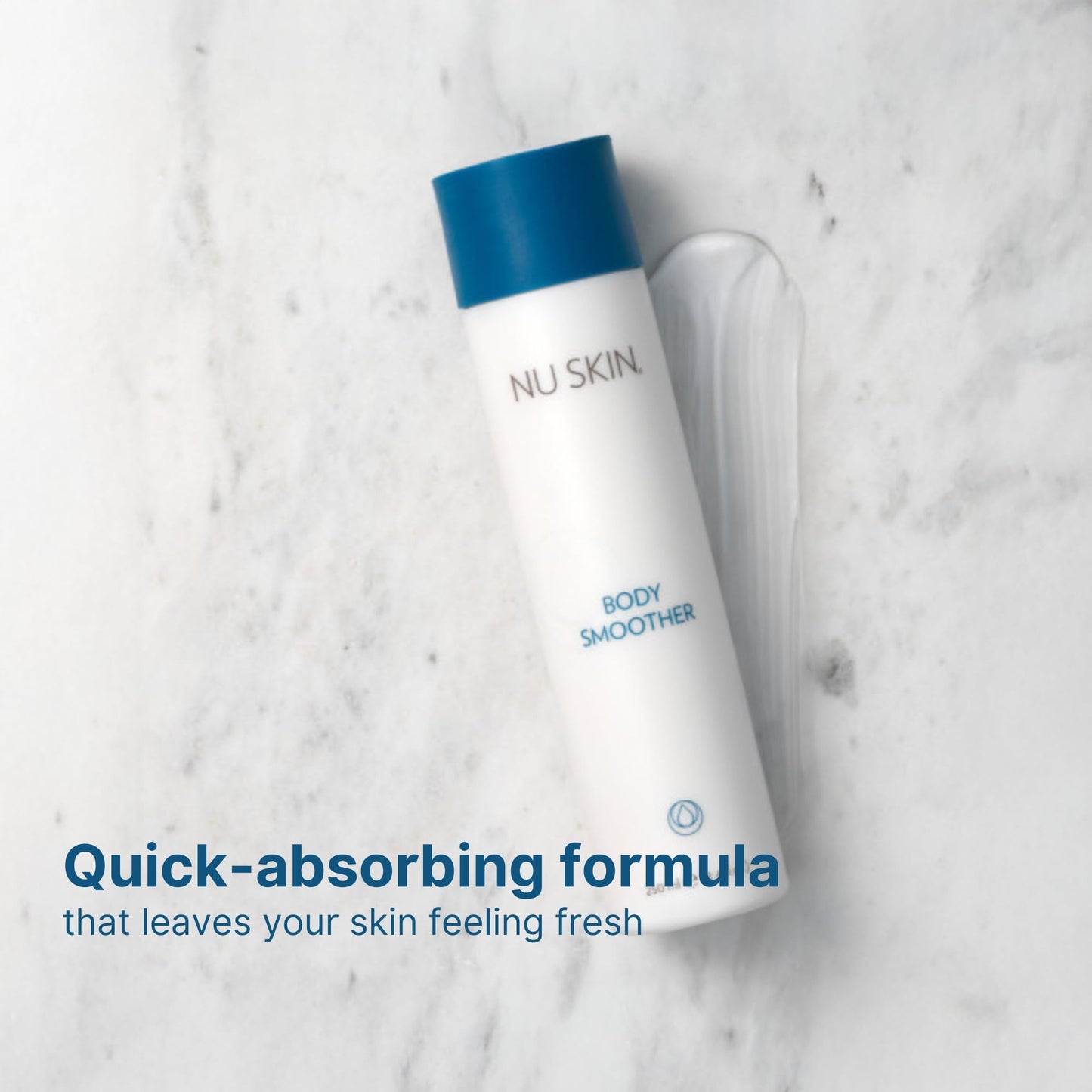 Nu Skin Body Smoother | Luxurious Moisture-Locking Body Lotion with Aloe Vera, Algae Extract, Vitamins A and E for Optimal Skin Nourishment and Hydration | Quick-Absorbing Formula | 8.4 Fl Oz | 1 Pack