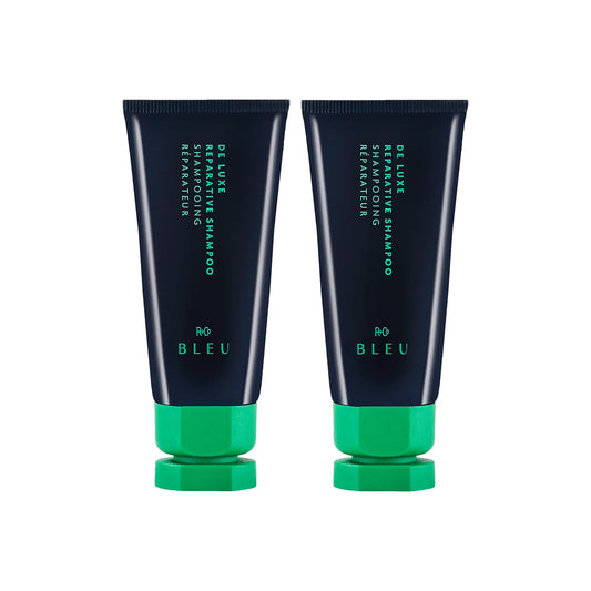 R+Co BLEU De Luxe Reparative Shampoo Mini | Hydrates + Strengthens + Adds Shine | Vegan, Sustainable + Cruelty-Free | 1 Oz
