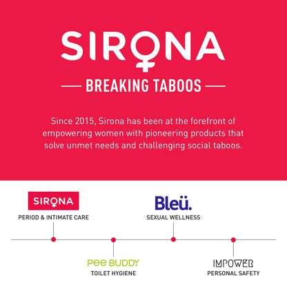 Sirona Personal Disposal Bags – 15 Bags for Discreet Tampons, Sanitary Pads/Napkin, Panty Liners, Tampons & Condoms | Menstrual Care and Hygiene Products