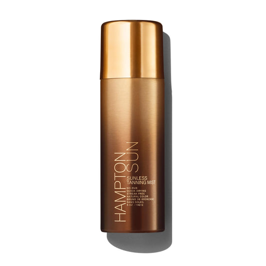 Hampton Sun Sunless Tanning Mist | Face + Body Self-Tanner | No-Rub + Mess-Free | Streak-Free, Long-Lasting, Natural-Looking Color| No Transfer Clear Mist | Quick-Dry | Award-Winning | All Skin Types