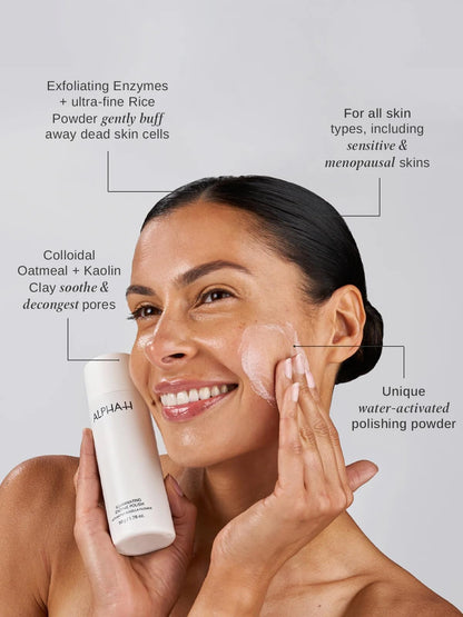 Alpha-H Illuminating Enzyme Face Polish with Native Rosella Flower