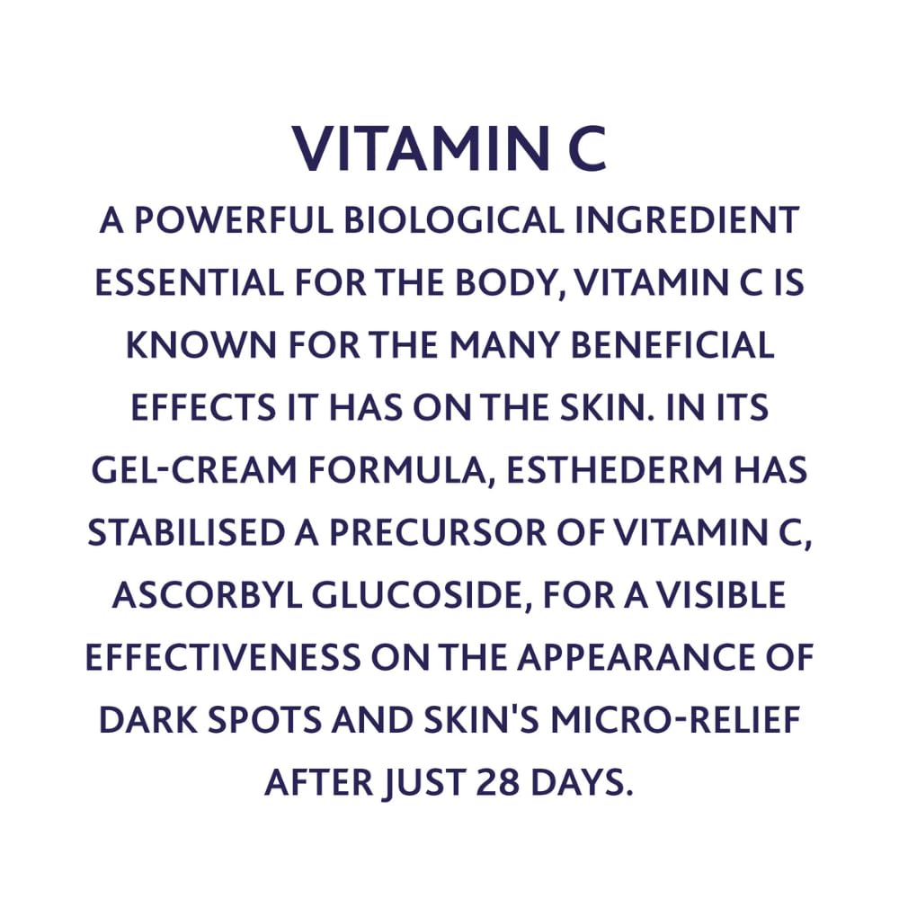 Institut Esthederm Intensive Vitamin C Cream, Aging Face Cream for Dark Spots and Firming, Face, Neck and Décolleté