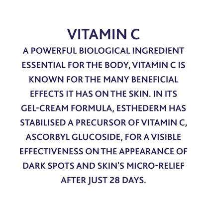 Institut Esthederm Intensive Vitamin C Cream, Aging Face Cream for Dark Spots and Firming, Face, Neck and Décolleté