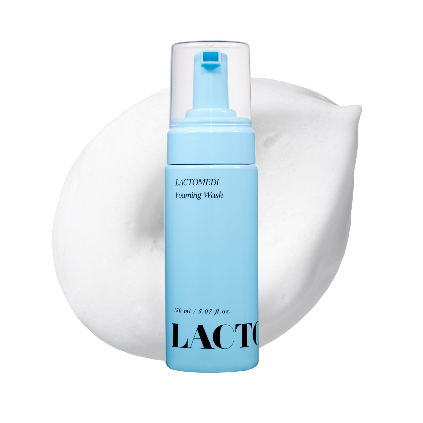 LACTOMEDI Feminine Foaming Wash | Gentle Foam Cleanser for Intimate Hygiene | pH-Balanced Formula for Sensitive Skin | Yeast infection treatment | EWG Green Certification | 5.07 fl oz.