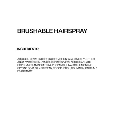 Redken Brushable Hairspray 12 For All Hair Types - Protects Against Frizz and Humidity With Flexible Medium Hold With Natural Finish