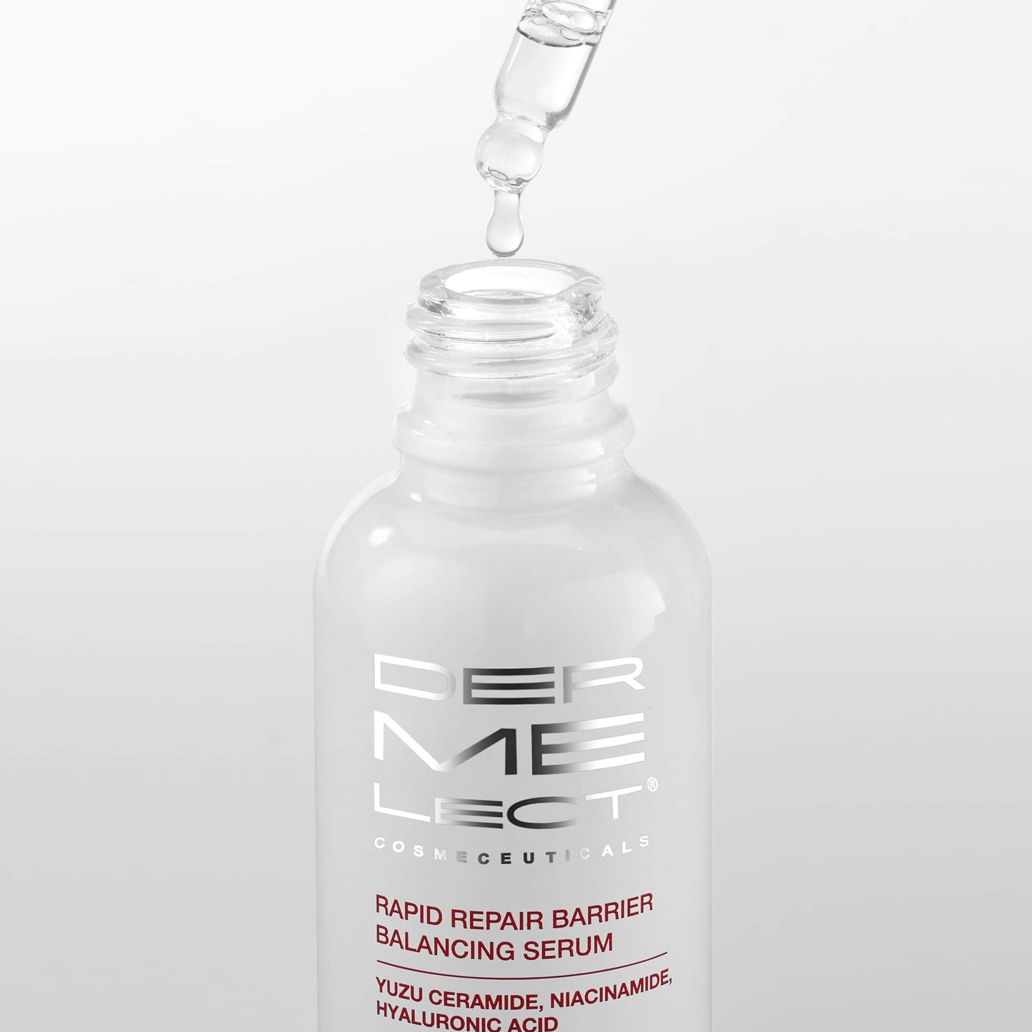 Dermelect Cosmeceuticals Rapid Repair Barrier Balancing Serum – Super-Hydrating Treatment with Niacinamide, Hyaluronic Acid, Prebiotics, & Antioxidants for Smooth, Radiant Skin 1.0 oz