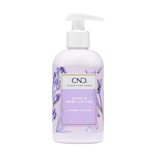 CND Scentsations Hand & Body Lotion, Deep Moisturizing and Hydrating Formula for Dry Damaged Skin, Dermatologically Tested, 8.3 oz.