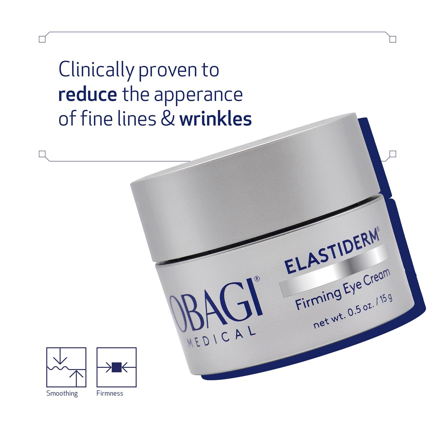 Obagi ELASTIDERM Lift Up & Sculpt Facial Moisturizer and Eye Cream Set – Clinically Proven Anti-Aging Face Cream 1.7oz & Lightweight Eye Cream .5oz Help Reduce the Appearance of Fine Lines & Wrinkles