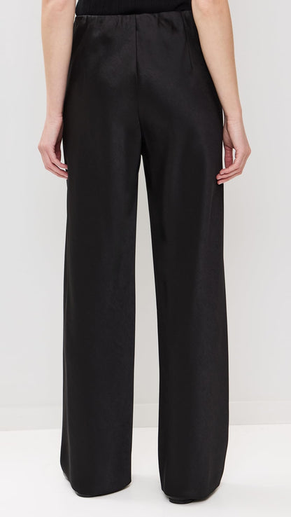 Vince Womens Fluid BIAS Pant, Black, X-Small