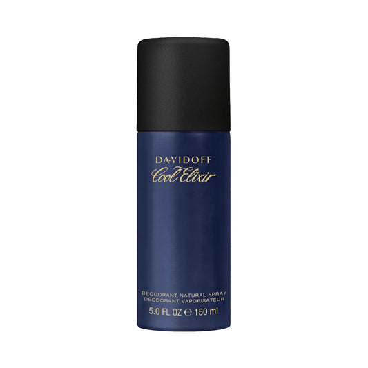 Davidoff Cool Elixir Deodorant – Fresh, Woody & Aromatic – With Notes of Oud Accord, Rose Oxide, & Lavandin – Odor Protection